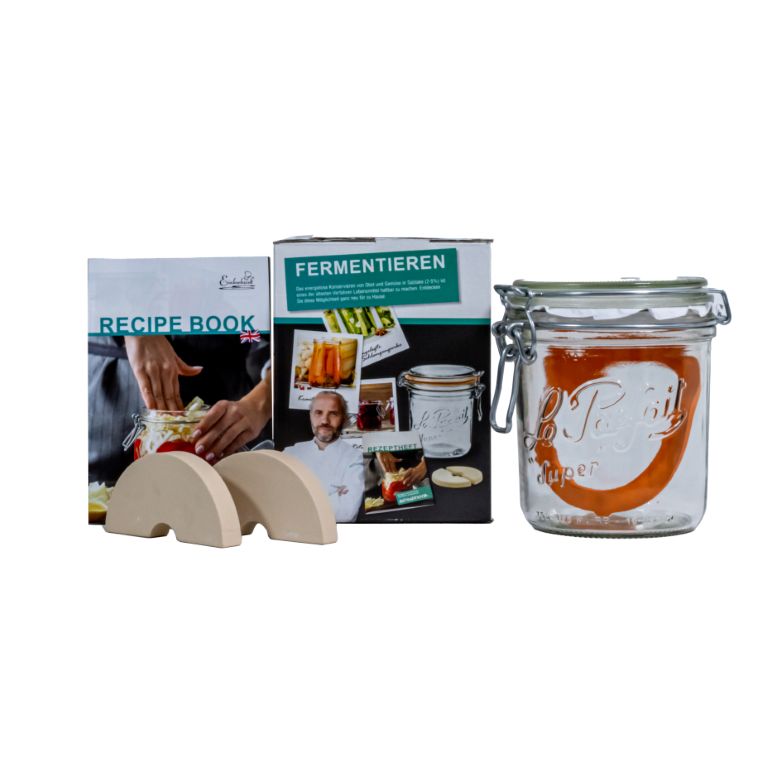 Fermenteringssett 750 ml Weck