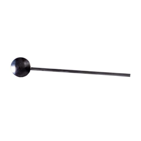 Steel spoon straw sugerør med skje i stål