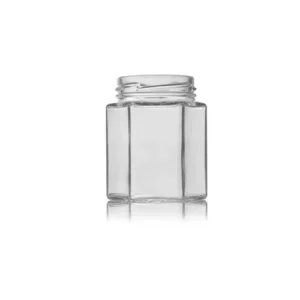 Hexagonal sekskant glass 195 ml