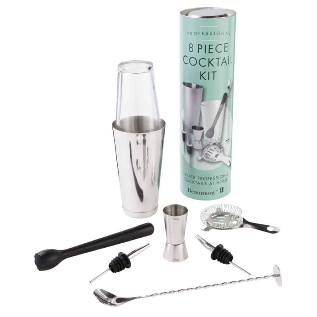 cocktail kit i 8 deler