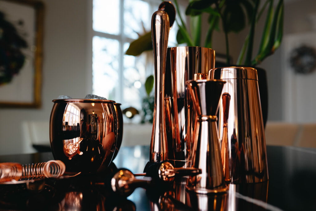 Cocktail kit kobber kreavtivt