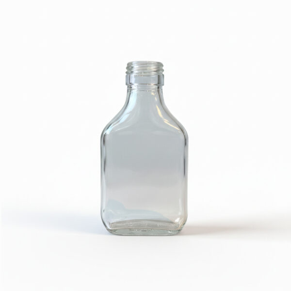 Flat flaske 100ml F2 fra Barglass