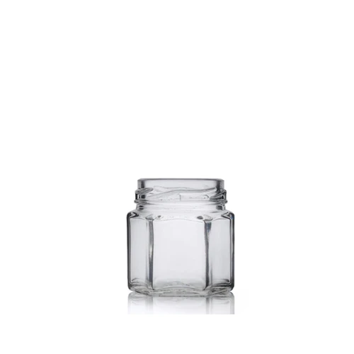 Hexagonalt glass 45ml barglass