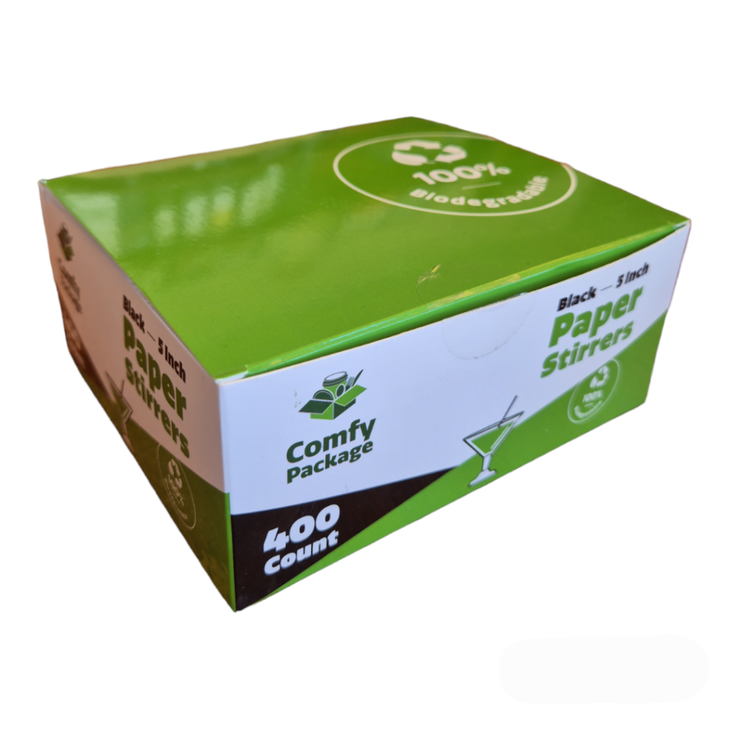 100% Biodegradable Papirsugerør cocktail