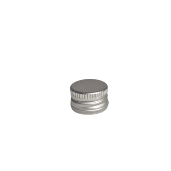 18mm sølv aluminium skrukork