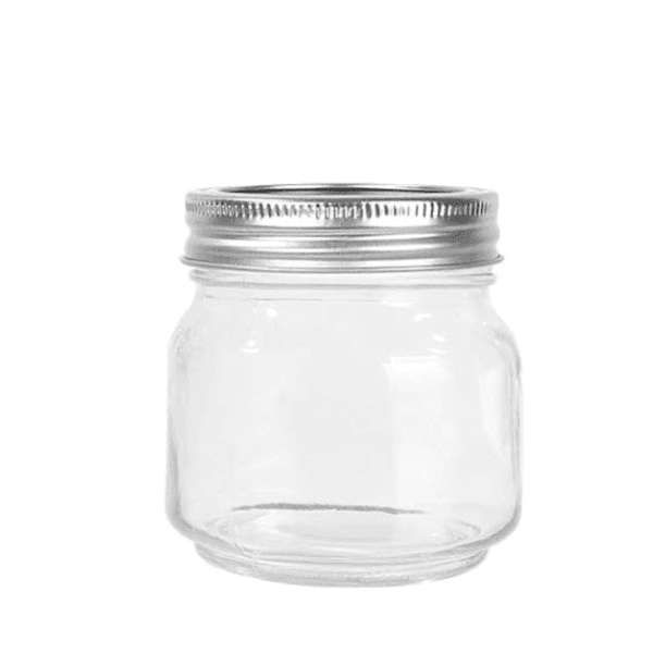 250ml mason plain glasskrukke
