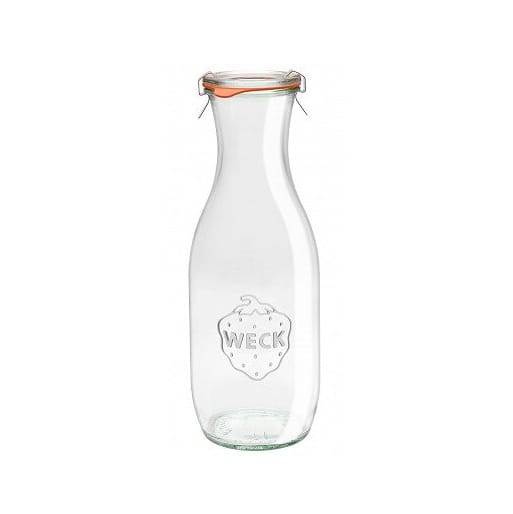 Weck 1000 ml juice karaffel glassflaske