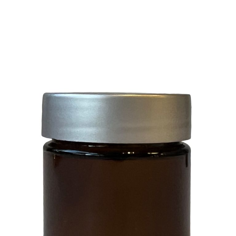 38mm sølv bakelite lokk topp