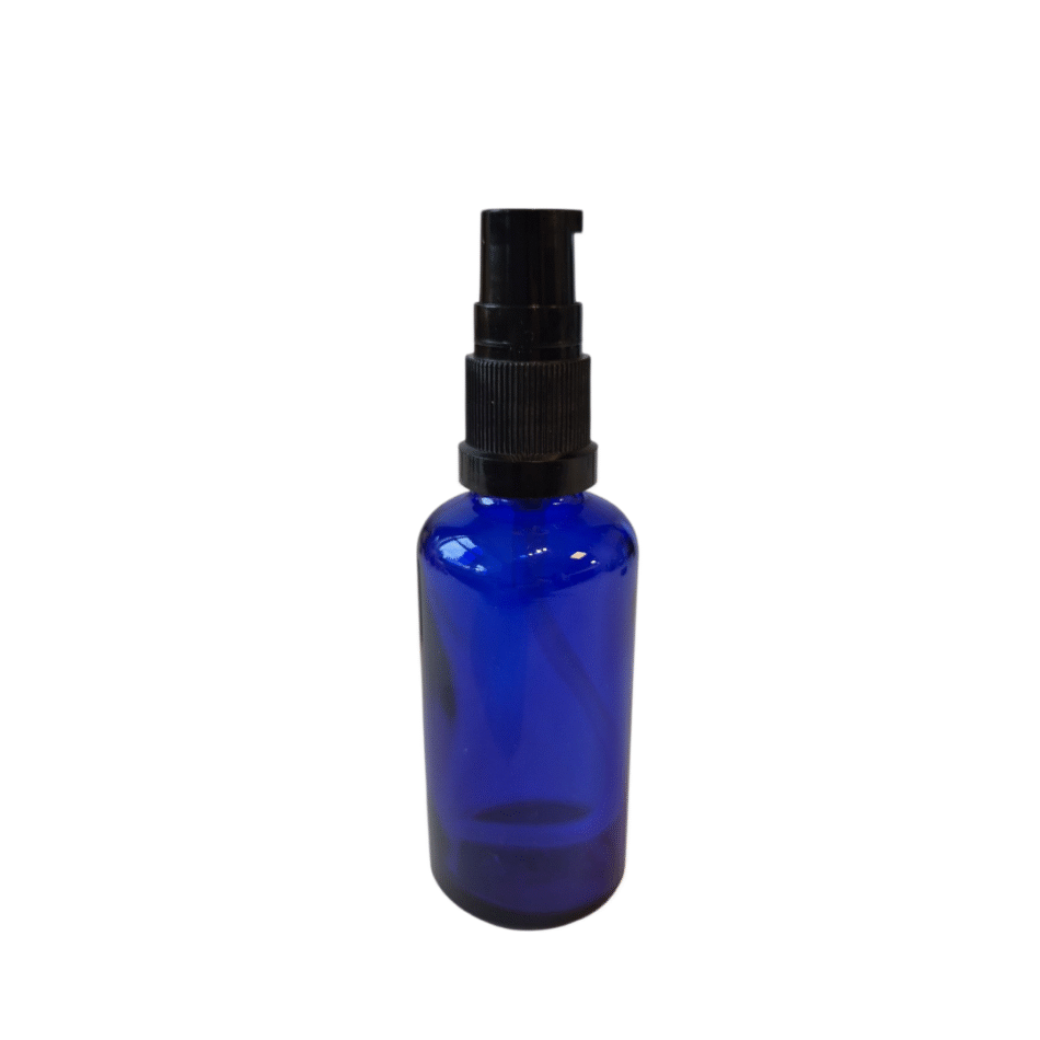 50ML BLUE GLASS YORK (18MM)