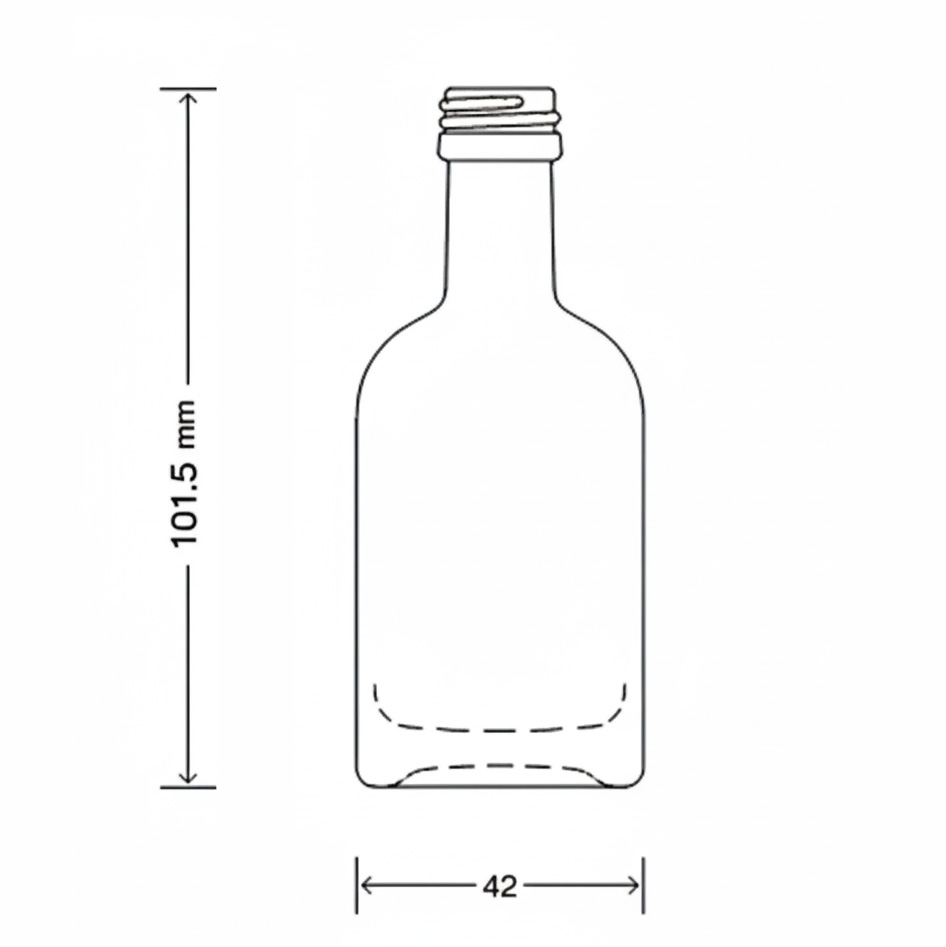 Nocturne 50ml tegning Barglass